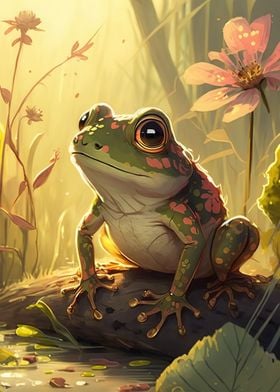 Frog Cartoon Animal