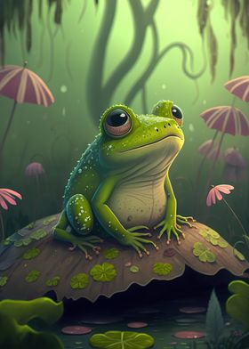 Frog Cartoon Animal