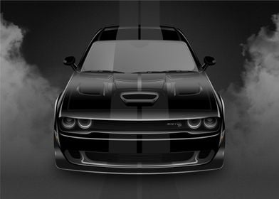 SMOKEY CHALLENGER HELLCAT