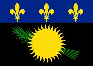 Guadeloupe unofficial Flag