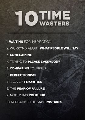 10 Time Wasters