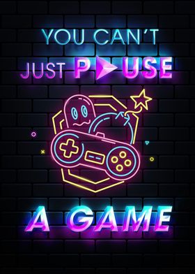pause a game