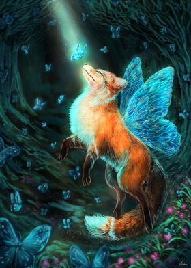The Enchanted Fox Fairy