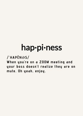 Happiness Definition