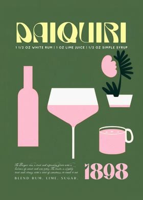 Daiquiri Cocktail 1898