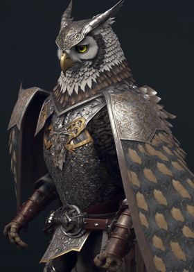 The fighting owl