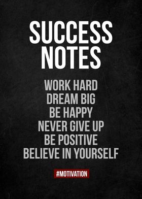 Success Notes