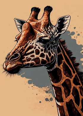 Savanna Giraffe