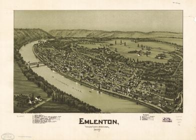 Emlenton PA 1897