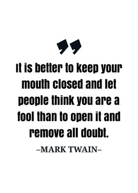 Mark Twain quote