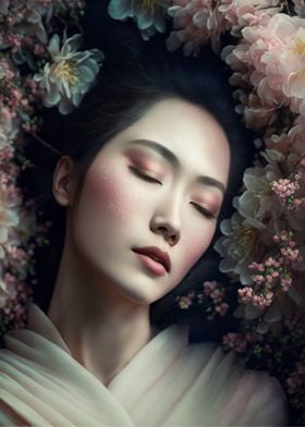 Oriental sleeping beauty