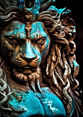 Lion god