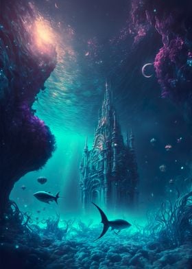 Underwater Galaxy Castle