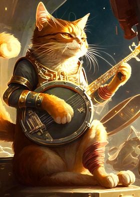 Cat Musician