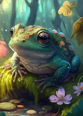 Frog Cartoon Animal