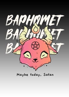 Baphomet Maybe Today Satan