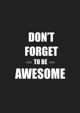 be awesome