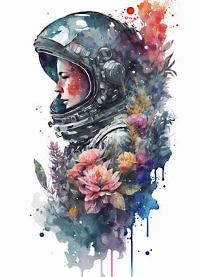 astronaut girl