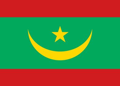 Flag of Mauritania