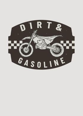 Dirt  Gasoline Cross Bike