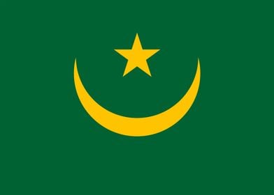 Former Flag of Mauritania