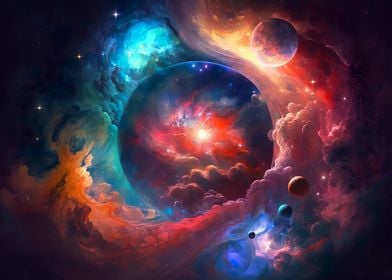 Vibrant Universe Artwork