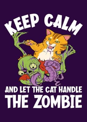 Cat Handles The Zombie