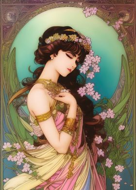 Art Nouveau Persephone