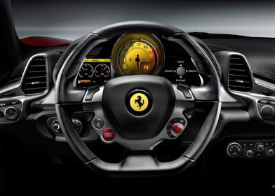 Ferrari Cockpit