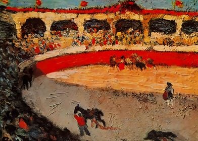 the corrida 1901 Picasso