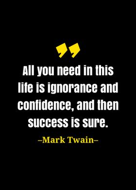 Mark Twain quote