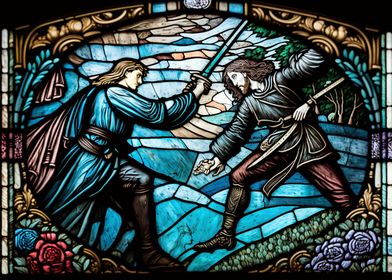 Stained Glass Fight