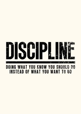 Discipline Motivation