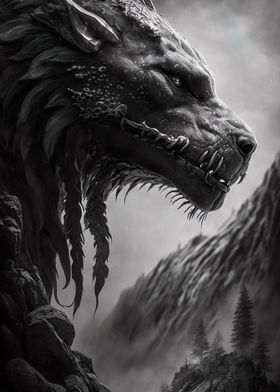 Black Lion Wolf