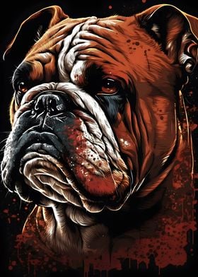 Bulldog Portrait