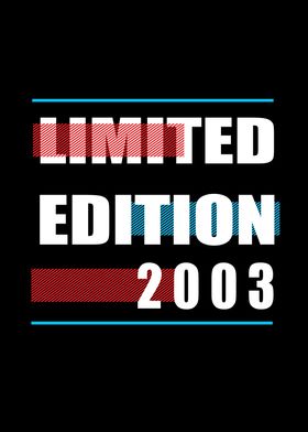 Limited Edition 2003