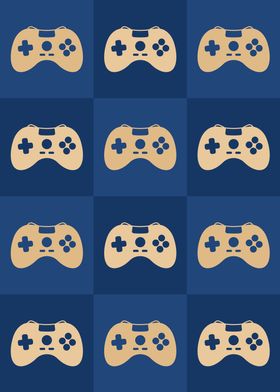 Gamer Controllers Blue