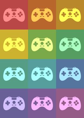 Video Game Controller Art