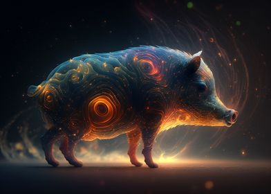 Spirit Animal Pig