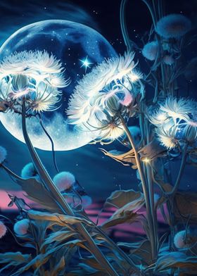 Whimsical Dandelion Dreams