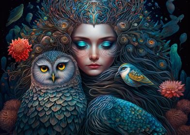 Hecate and her owl