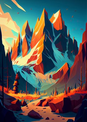 Orange Mountain Range