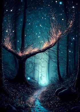 Dreamy Fantasy Forest
