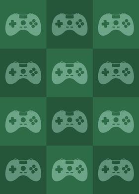 Gamer Controllers Green