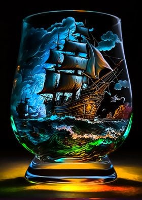 Ship in Glass