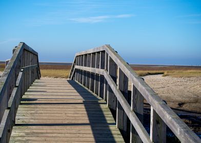 Bridge to the beach