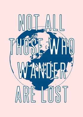  Wanders Are Not Lost