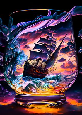 Ship in Glass