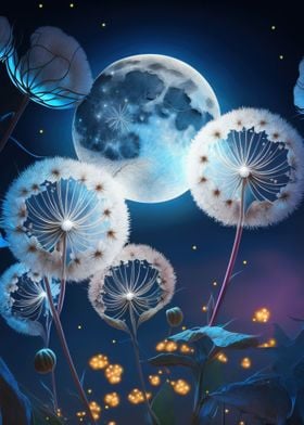 Whimsical Dandelion Dreams