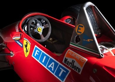 1984 Ferrari 126 C4 F1 Car